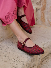 Mary Jane Red Stripes